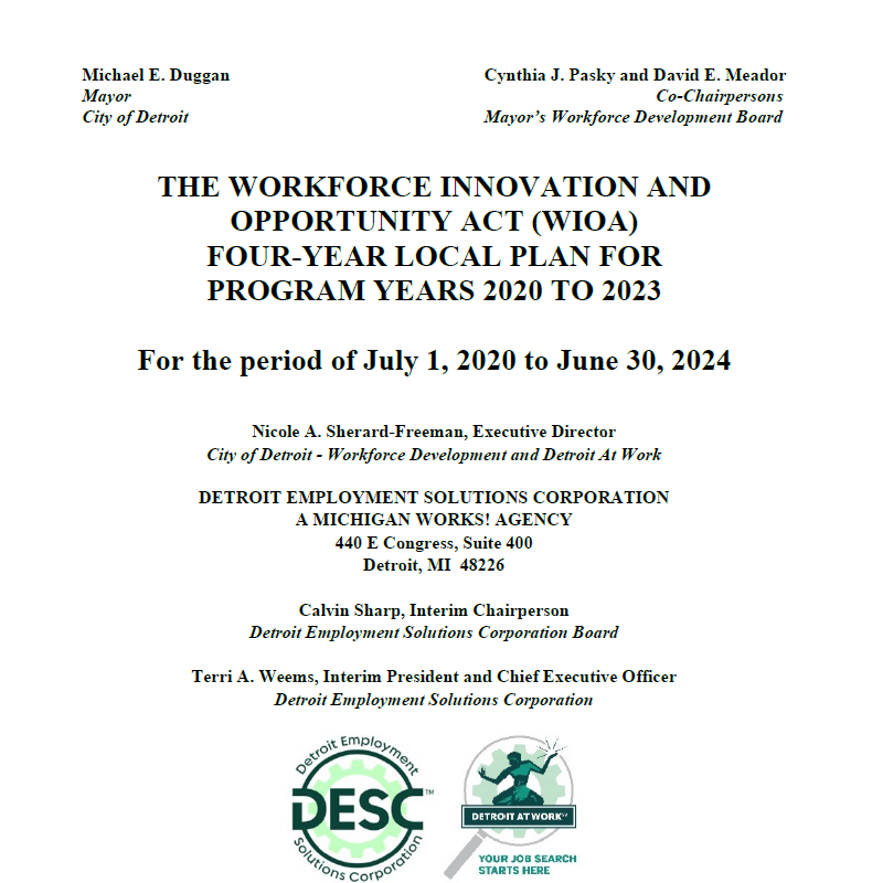 DESC Local Plan PY 2020 to 2024 Revised December 1 2020 with Attachments